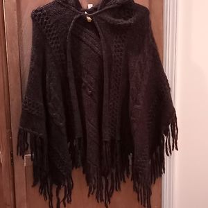 Gray cape one size fits all